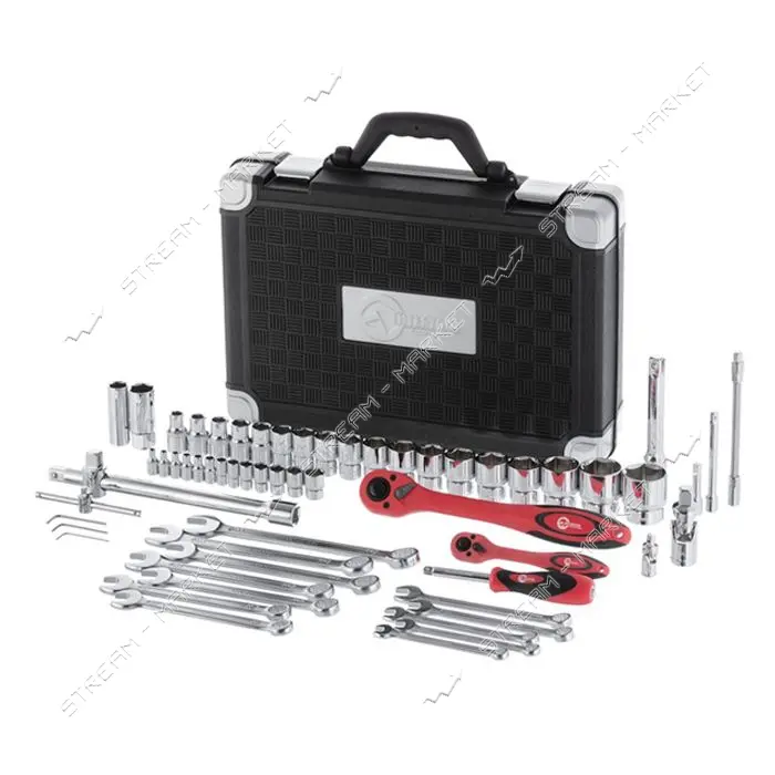 Набор профессионального инструмента Intertool ET-6061 1/4" 1/2" 61шт                                