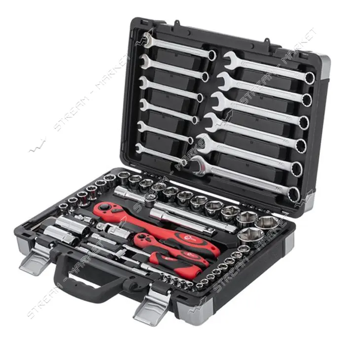 Набор профессионального инструмента Intertool ET-6061 1/4" 1/2" 61шт                                