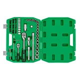 Набор инструментов Intertool ET-6072SP 1/2" и 1/4" 72шт                                             