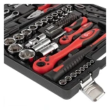 Набор профессионального инструмента Intertool ET-6073 1/2" 1/4" 4-32мм 5-9мм 10-19мм 72шт           