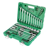 Набор профессионального инструмента Intertool ET-6077 1/2" 1/4" 77ед                                
