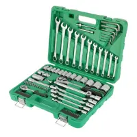 Набор профессионального инструмента Intertool ET-6077 1/2" 1/4" 77ед                                