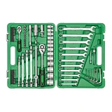 Набор профессионального инструмента Intertool ET-6077 1/2" 1/4" 77ед                                