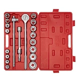 Набор головок и комплектующих Intertool HT-2221 3/4" гол. 6гр 19-50мм 21ед