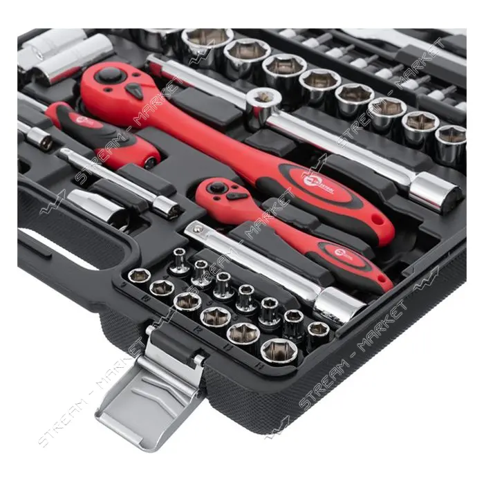 Набор профессионального инструмента Intertool ET-6082 1/2" 1/4" 82шт                                