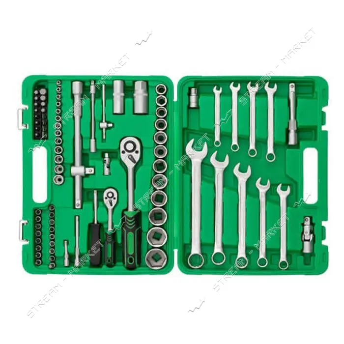 Набор инструментов Intertool ET-6082SP 1/2" 1/4" 82шт