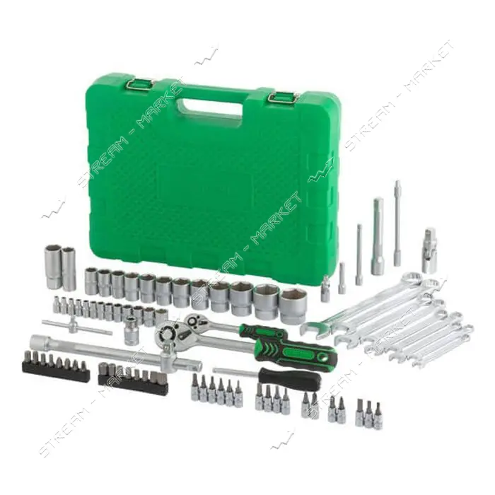 Набор инструментов Intertool ET-6082SP 1/2" 1/4" 82шт