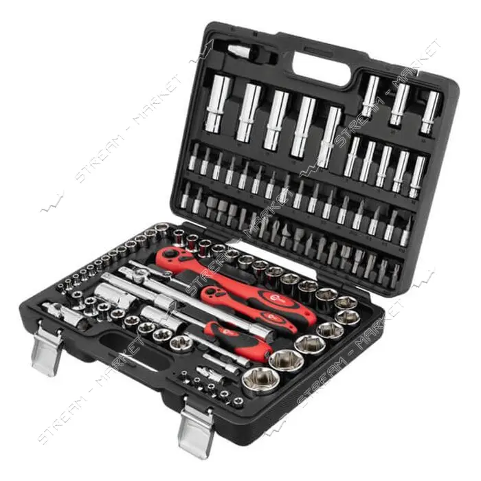 Набор профессионального инструмента Intertool ET-6108 1/2" 1/4" 108шт                               