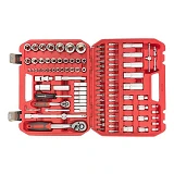 Набор инструментов Intertool ET-9108 1/2" 1/4" 110шт