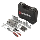 Набор инструментов Intertool ET-9108 1/2" 1/4" 110шт