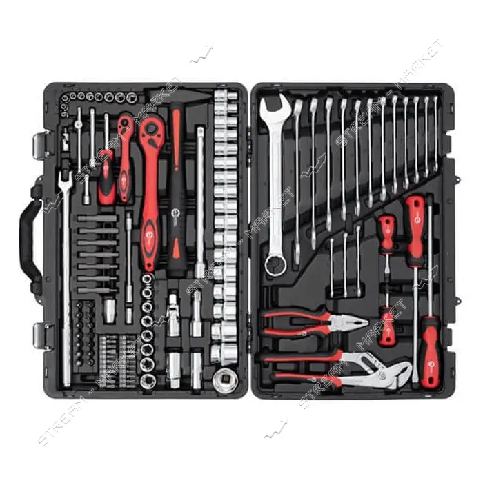 Набор профессионального инструмента Intertool ET-7119 1/4" 1/2" 119шт                               