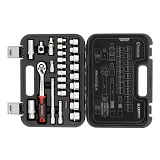 Набор инструментов Intertool ET-8026 3/8" 26ед Cr-V STORM                                           