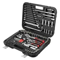 Набор инструментов Intertool ET-8126 1/2" 3/8" 1/4" 126ед Cr-V