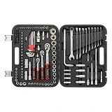 Набор инструментов Intertool ET-8126 1/2" 3/8" 1/4" 126ед Cr-V