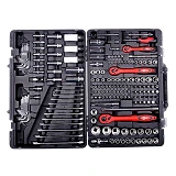 Набор инструментов Intertool ET-7176 профессиональный 1/4" 3/8" 1/2" 176шт