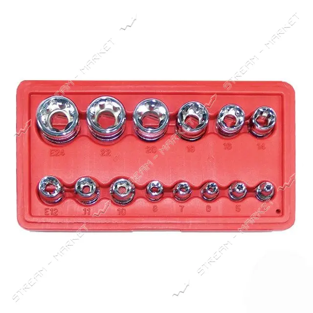 Набор головок Intertool HT-1846 TORX 14шт                                                           