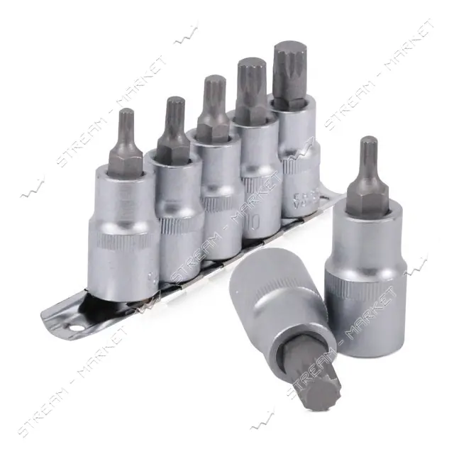 Набор сплайнов Intertool HT-1850 1/2" 5шт                                                           