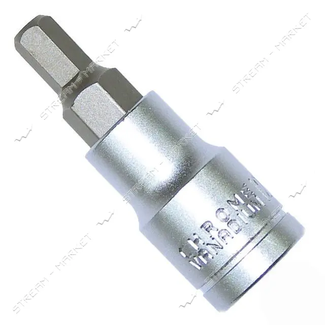 Шестигранник в держателе Intertool HT-1904 1/2" L 62мм 4                                            