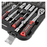 Набор инструментов Intertool ET-8073 Storm 1/2" 1/4" 73шт                                           