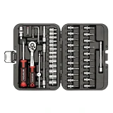 Набор инструментов Intertool ET-8046 Storm 1/4" 46шт                                                