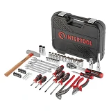 Набор инструментов Intertool ET-8056 1/2" и 1/4" 56шт