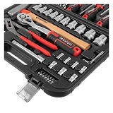 Набор инструментов Intertool ET-8056 1/2" и 1/4" 56шт