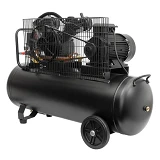 Компрессор Intertool PT-0013 100л 3кВт 380B 8 атм 500л/мин 2 цилиндра