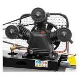 Компрессор Intertool PT-0036 100л 4кВт 380В 8 атм 600л/мин 3 цилиндра