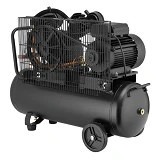 Компрессор Intertool PT-0016 50л 3кВт 220В 10атм 500л/мин 2 цилиндра                                