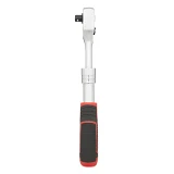 Рукоятка с храповым механизмом телескопическая Intertool ET-8004 1/4" 72 зуба Storm                 