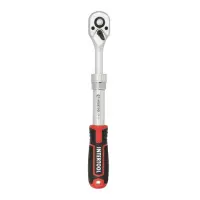 Рукоятка с храповым механизмом Intertool ET-8005 телескопическая 3/8" 72 зуба Storm