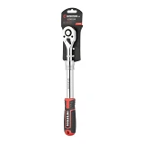 Рукоятка с храповым механизмом Intertool ET-8006 телескопическая 1/2" 72 зуба Storm