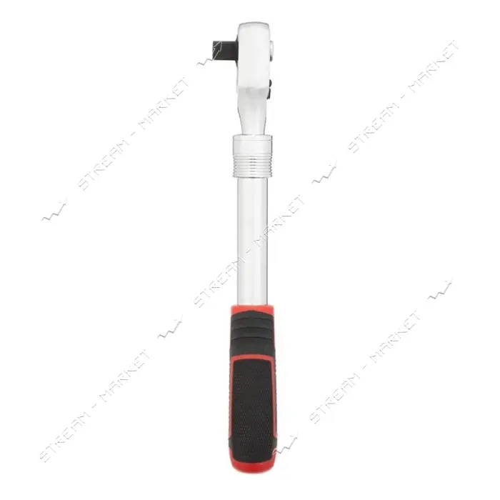 Рукоятка с храповым механизмом Intertool ET-8006 телескопическая 1/2" 72 зуба Storm