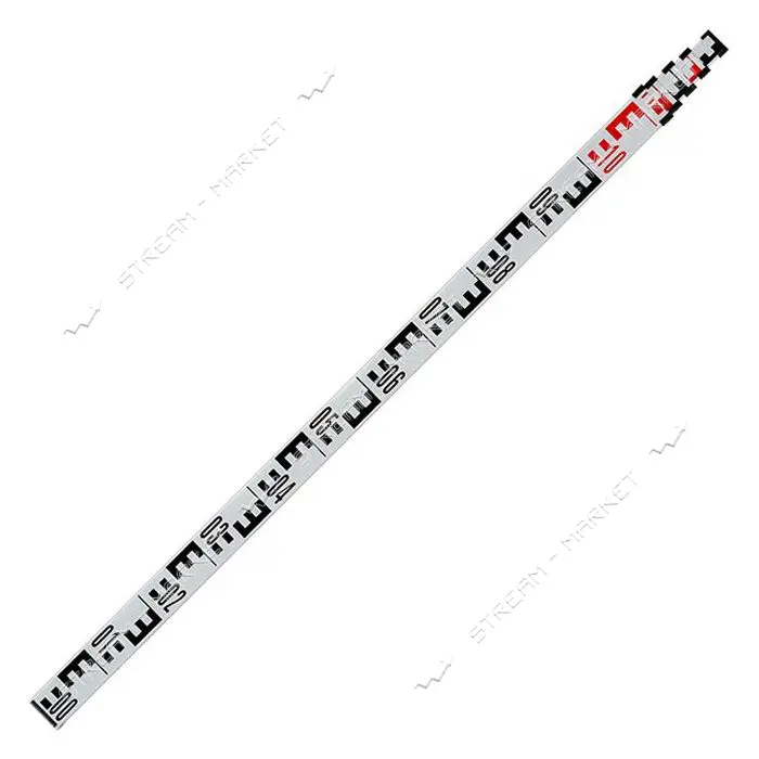 Рейка телескопическая нивелирная Intertool MT-3014 5м для оптических нивелиров