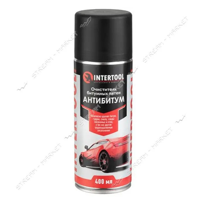 Очиститель битумных пятен Intertool FS-6940 аэрозоль 400мл                                          