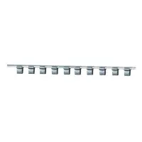 Планка кріплення головок Intertool ET-6007 1/2 260мм на 10шт                                        