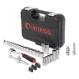 Набор инструментов Intertool ET-8039 3/8" 39шт Cr-V STORM