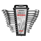 Набор ключей комбинированных Intertool HT-1250 11шт 7-19мм Cr-V