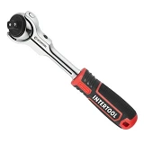 Рукоятка с храповым механизмом поворотная Intertool ET-8008 72 зуба 3/8" Cr-V STORM