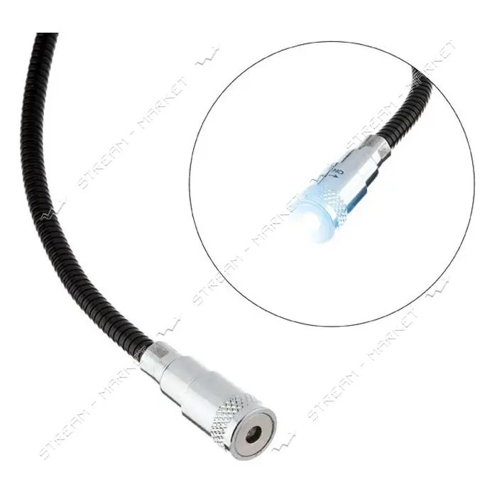 Захват магнитный гибкий с led-подсветкой Intertool ET-1010 565мм 2.25кг