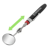 Зеркало инспекционное телескопическое Intertool ET-1018 d31мм 170-485мм                             