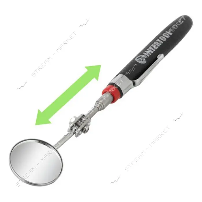 Зеркало инспекционное телескопическое Intertool ET-1018 d31мм 170-485мм                             