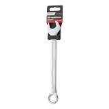 INTERTOOL XT-1020 Ключ комбинированный 20мм Cr-V, покрытие сатин-хром; DIN3113, STORM