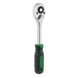 Набор головок Intertool ET-6020 3/8" 6-24 мм с рукояткой с храповым механизмом 72 зуба 20 шт        
