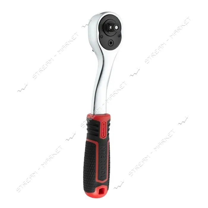 Набор головок Intertool ET-8018 1/4" 4-14мм TORX PH HEX FD удлинитель рукоятка с храп. мех          