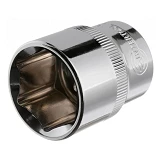 Головка шестигранная Intertool ET-0023 1/2" 23x38мм Cr-V