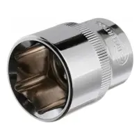 Головка шестигранная Intertool ET-0023 1/2" 23x38мм Cr-V                                            