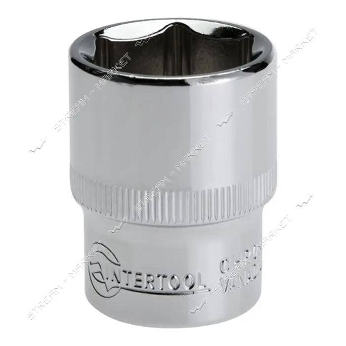Головка шестигранная Intertool ET-0023 1/2" 23x38мм Cr-V