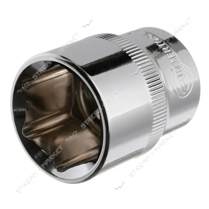 Головка шестигранная Intertool ET-0023 1/2" 23x38мм Cr-V