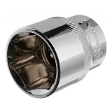 Головка шестигранная Intertool ET-0025 1/2" 25x38мм Cr-V